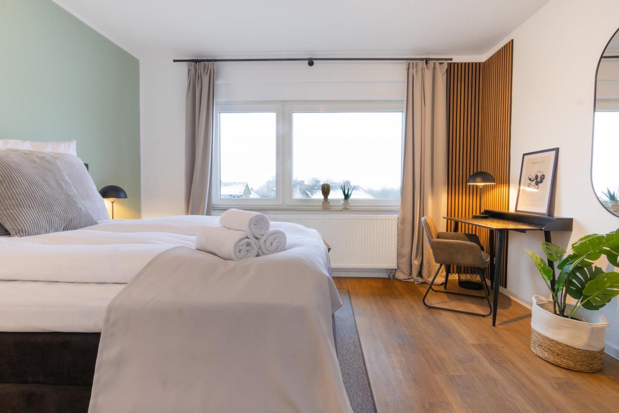 Stilvolle 3-Zimmer Apartments I Home2Share Lengerich Eksteriør bilde