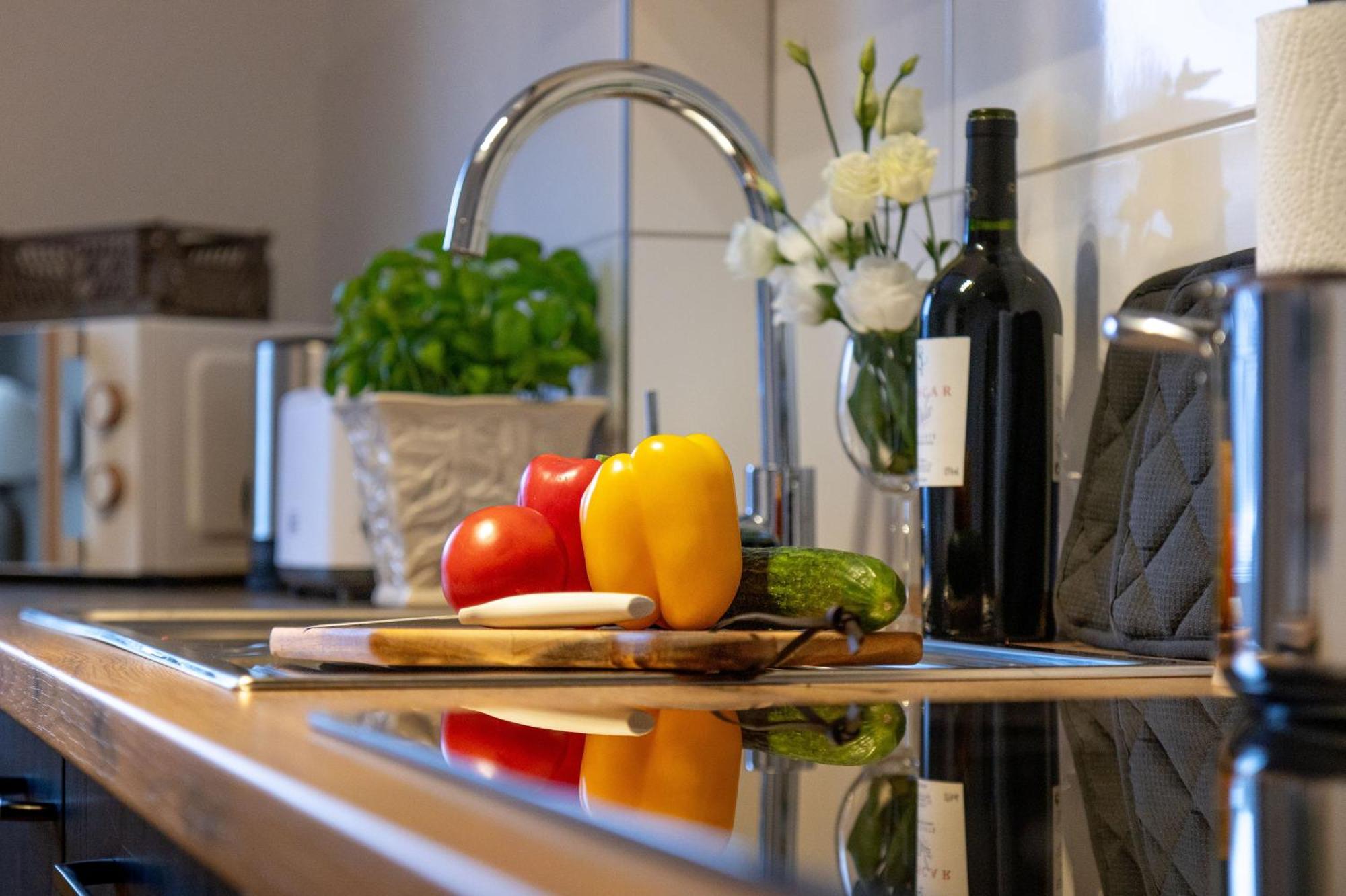 Stilvolle 3-Zimmer Apartments I Home2Share Lengerich Eksteriør bilde